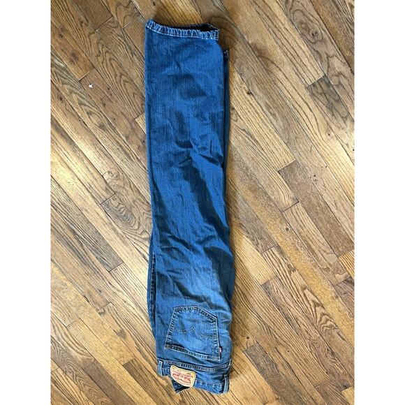 Levi's 559 Relaxed Straight Fit Blue Jeans Men's Size 34x32 Distressed J3 - Picture 5 of 5